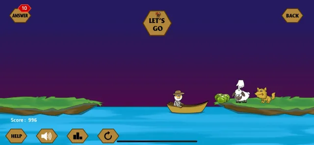 River Crossing IQ - IQ Test | Games | XWorld