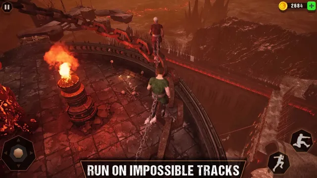 Chained Way Up Parkour Run | Games | XWorld