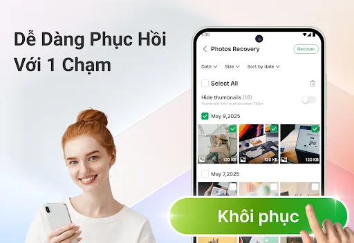 Khôi Phục Ảnh & Video | Games | XWorld