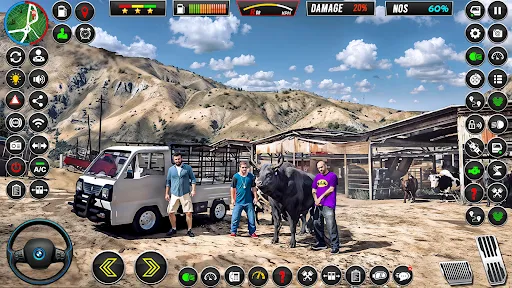 เกมจำลองรถบรรทุกสัตว์ในฟาร์ม | เกม | XWorld