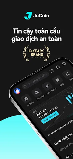 JuCoin:Mua BTC&Crypto An Toàn | Permainan | XWorld