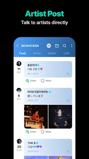 Weverse: Connect with Artists | Permainan | XWorld