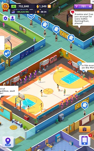 Idle Basketball Arena Tycoon | Permainan | XWorld