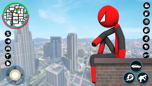 StickMan Rope Hero Spider Game | Games | XWorld