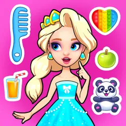 XWorld | Princess girl paper House game