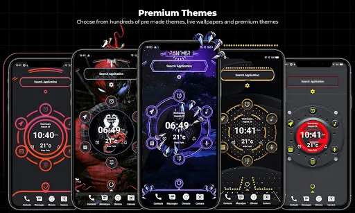 Alpha Hybrid Launcher 4D theme | 游戏 | XWorld