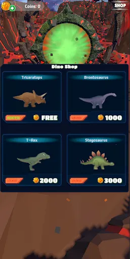 Dino Portal Rescue | 游戏 | XWorld