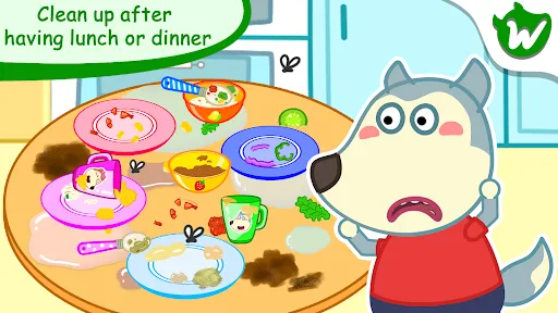 Wolfoo House Cleanup Life | Games | XWorld