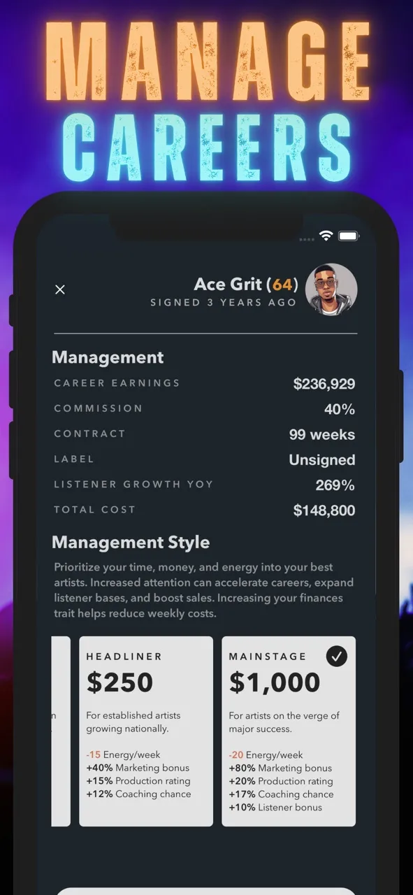 Music Band Manager Simulator | เกม | XWorld