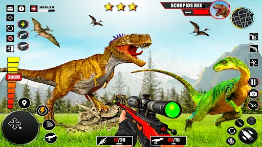 Real Dinosaur Hunter Gun Games | juego | XWorld