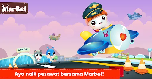 Marbel Pesawat Terbang | Permainan | XWorld