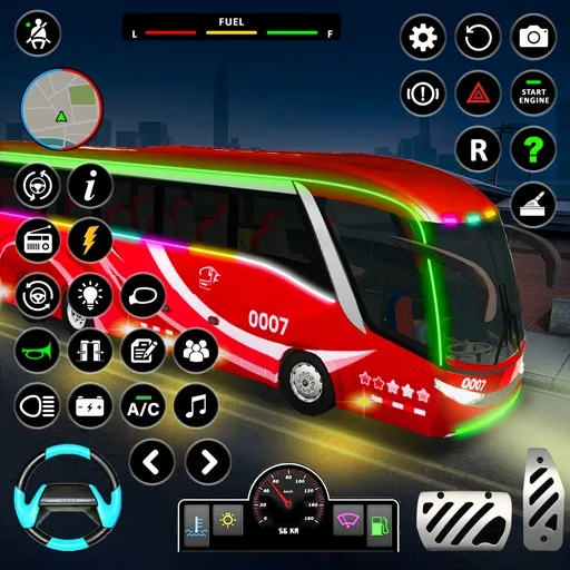 Aksi 3D Parkir Bus Modern | Permainan | XWorld