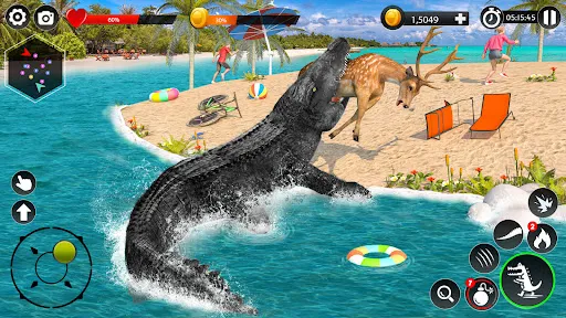 Hungry Animal Crocodile Games | Игры | XWorld