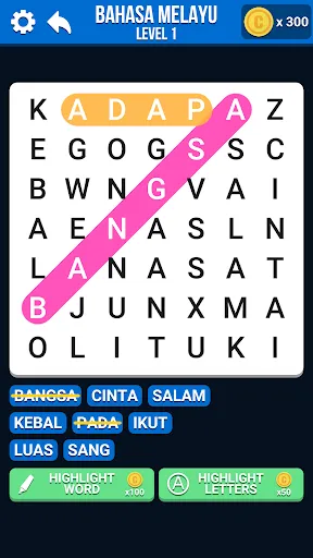 Word Search - Jom Cari Kata | Permainan | XWorld