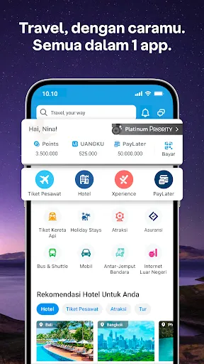 Traveloka: Hotel & Pesawat | Permainan | XWorld