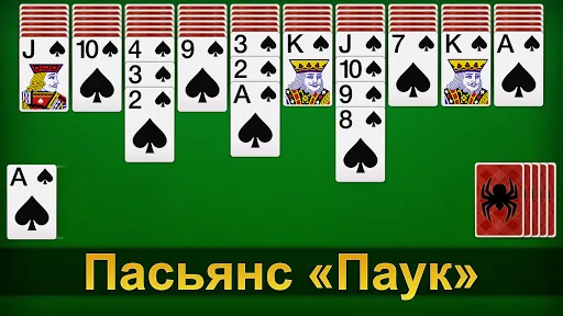 Пасьянс Паук | Игры | XWorld