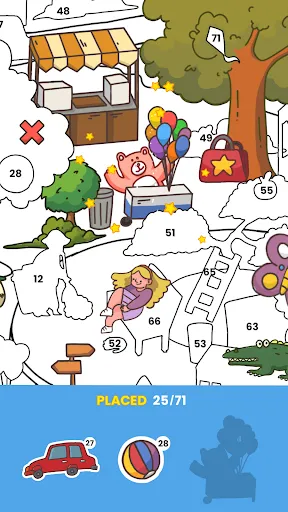 Sticker Book: Color By Number | Games | XWorld