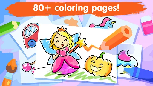 Coloring games for kids age 2 | เกม | XWorld