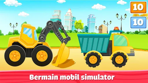 Game anak : Pembangun mobil | Permainan | XWorld