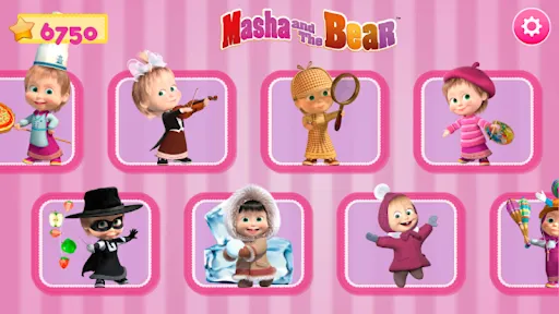 Masha and the Bear Mini Games | 游戏 | XWorld