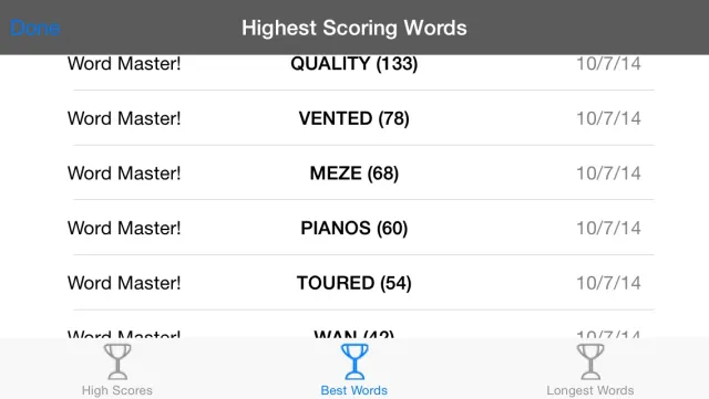 Wordtouch | Games | XWorld