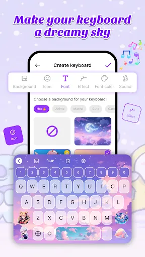 Keyboard Themes: Custom Emoji | Permainan | XWorld
