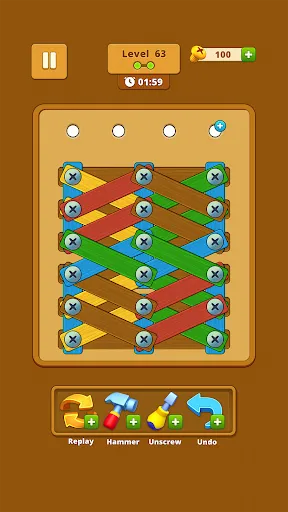 Screw Wood Nuts : Bolts Puzzle | Games | XWorld