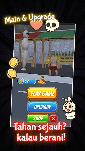 Bamin dikejar setan | Permainan | XWorld