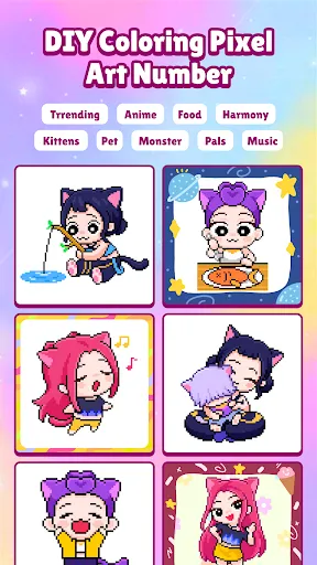 Pixel Number: DIY Coloring Art | Games | XWorld Pixel Number: DIY Coloring Art | Games | XWorld