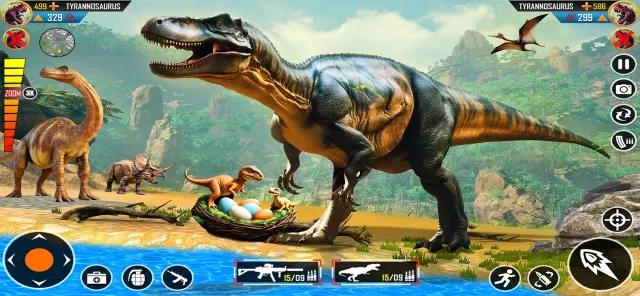 Dino Family Adventure Game | 游戏 | XWorld