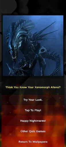 Xenomorph Alien Quiz | เกม | XWorld