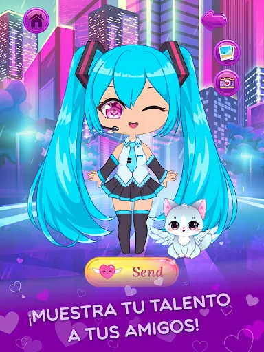 Chibi Vestir Salón de Belleza | juego | XWorld