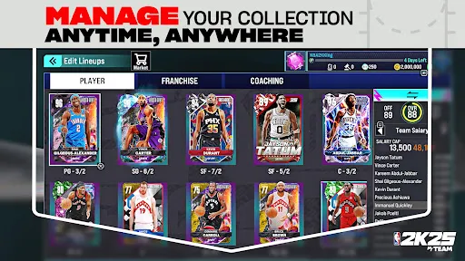 NBA 2K25 MyTEAM | 游戏 | XWorld