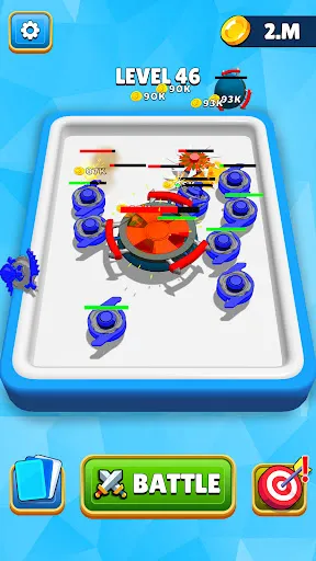 เกมต่อสู้สปินเนอร์ผสาน | เกม | XWorld