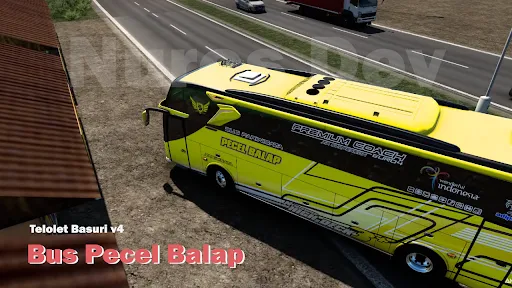 Bus Pecel Balap Telolet Basuri | เกม | XWorld