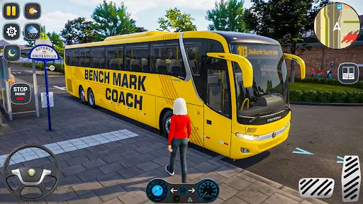 US Bus Game Sim Coach Driving | 游戏 | XWorld