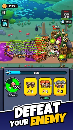 Tiny Warriors Clash | Permainan | XWorld