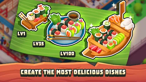 Sushi Empire Tycoon—Idle Game | Games | XWorld