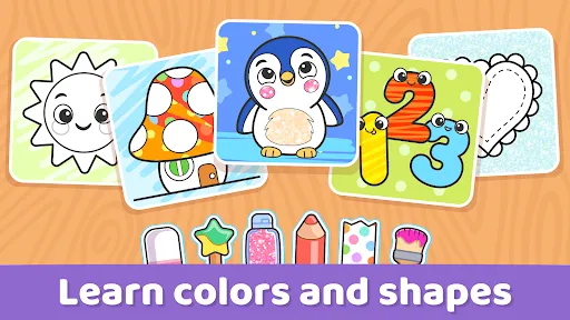 Coloring game for toddlers 1+ | Games | XWorld