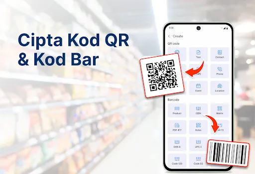 Pengimbas Kod QR & Bar | Permainan | XWorld