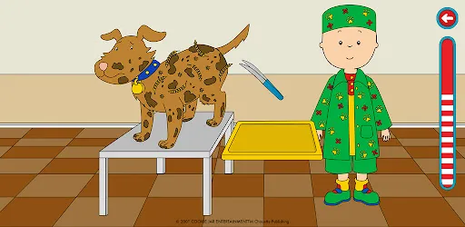 Caillou Plays Professions. | Игры | XWorld