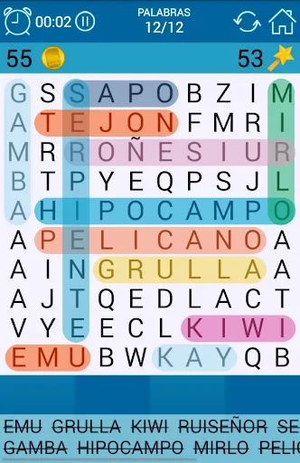 Sopa de Letras | juego | XWorld