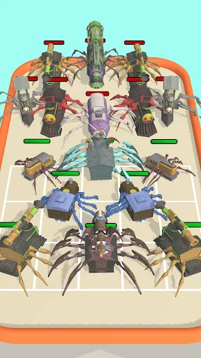 Merge Spider Train | เกม | XWorld