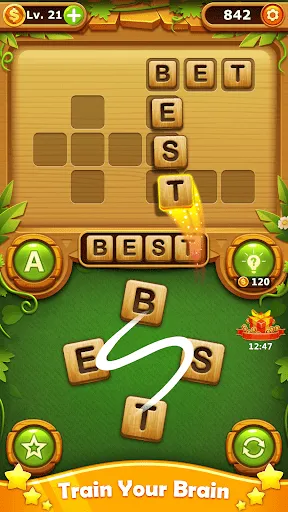 word cross puzzle: เกมคำศัพท์ | Игры | XWorld