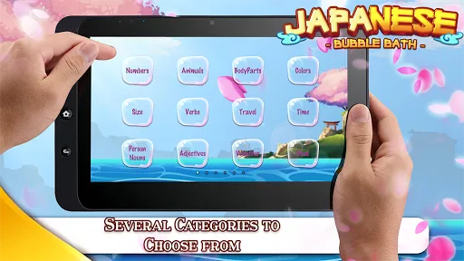 Learn Japanese Bubble Bath | Games | XWorld