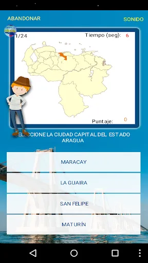 Capital cities of Venezuela | 游戏 | XWorld