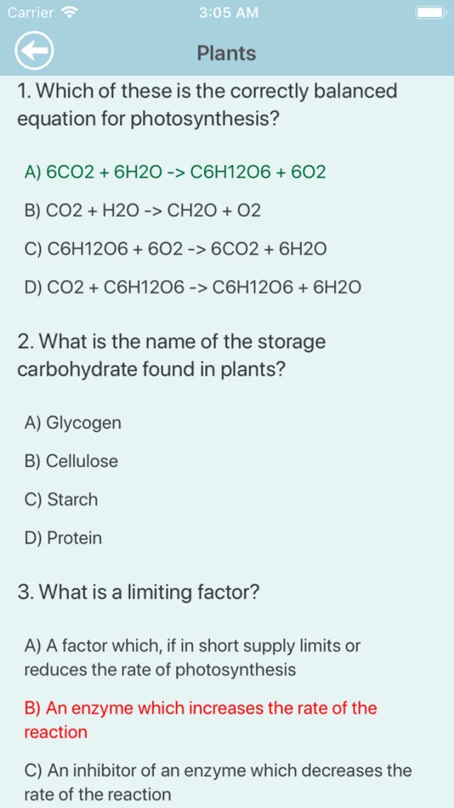 GCSE Biology Quiz | Permainan | XWorld