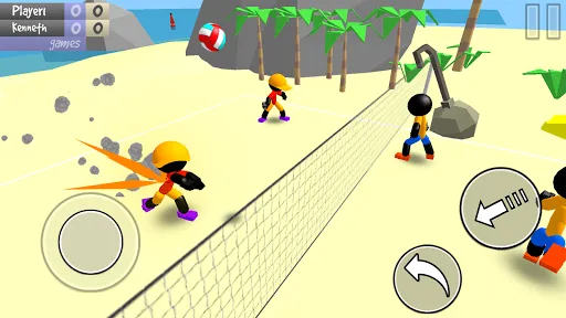 Stickman Beach Volleyball | Jogos | XWorld