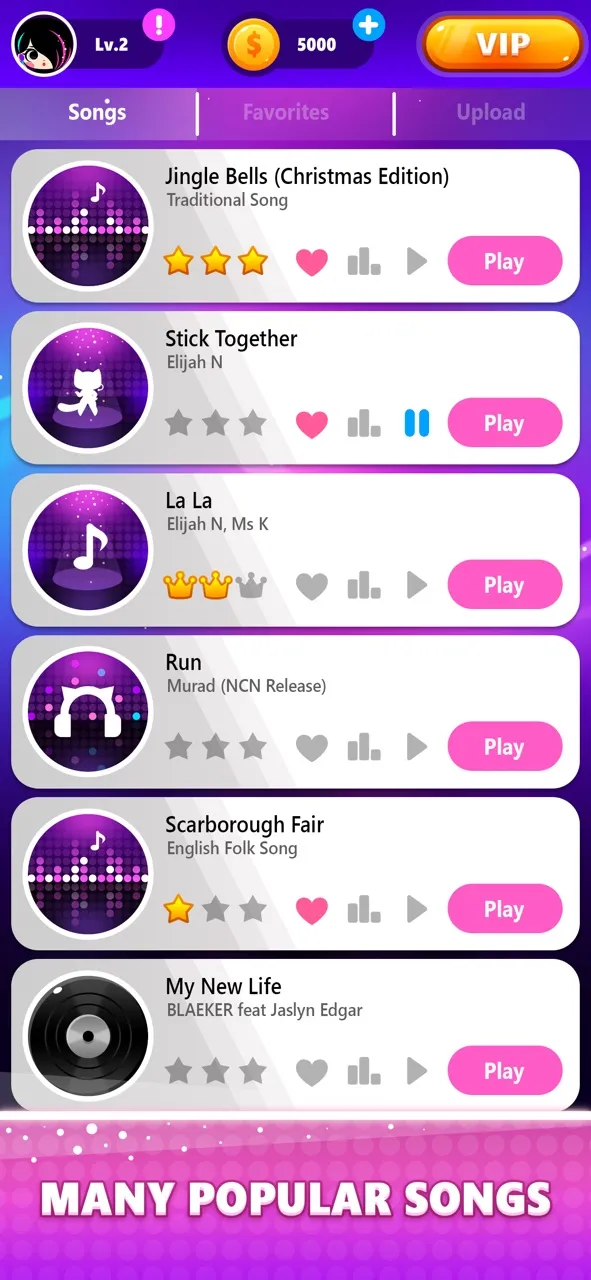 Color Tiles : Vocal Piano Game | เกม | XWorld