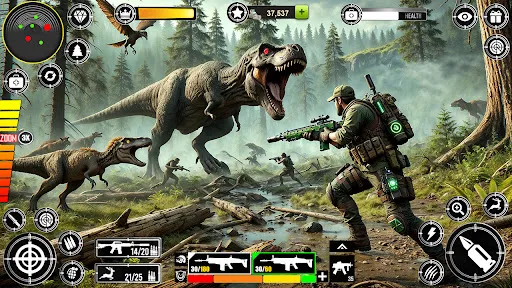 Wild Dinosaur Hunting Game | เกม | XWorld